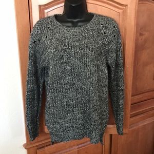 Cotton On Sweater with Metal Ring Holes
